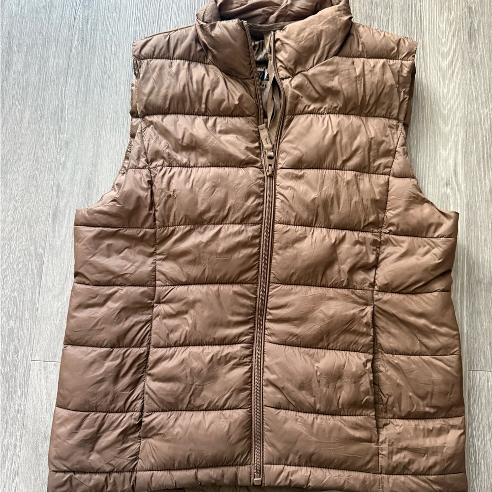 Love Tree Packable Ultra-Light Brown Vest Gorpcore Hiking